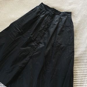 High Waisted Midi Skirt